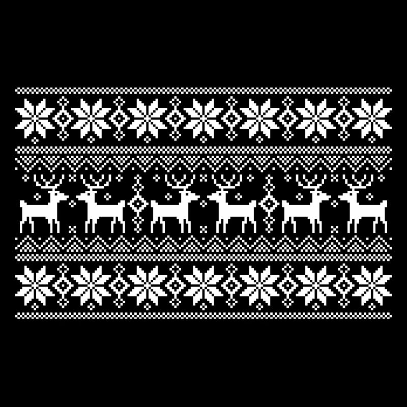 Merry Christmas pattern 1 (dark)