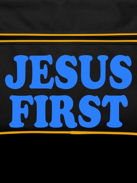 Jesus first