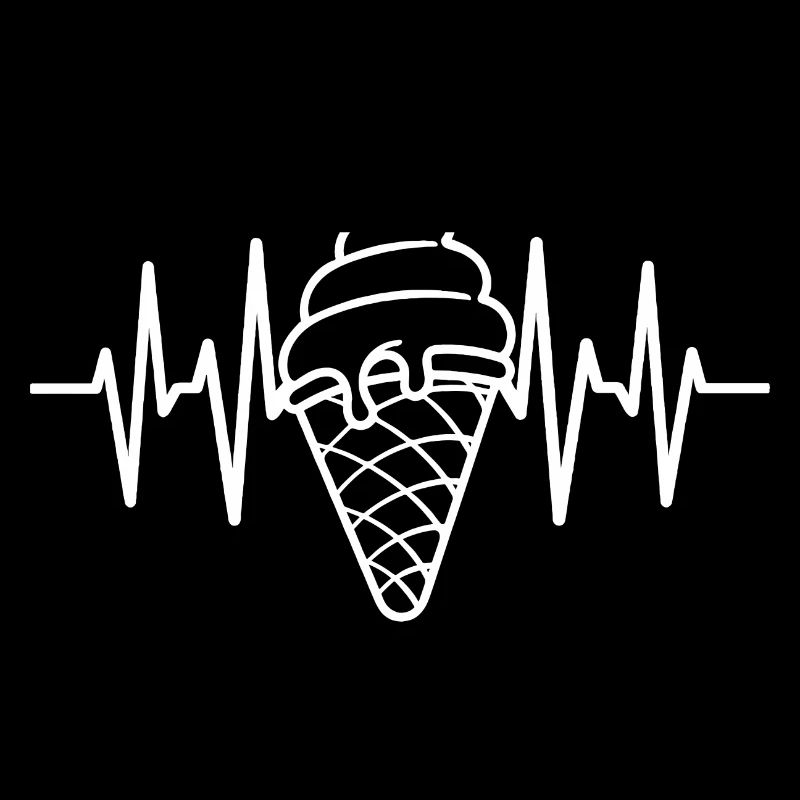 Eiscreme Liebe Eis Herzschlag