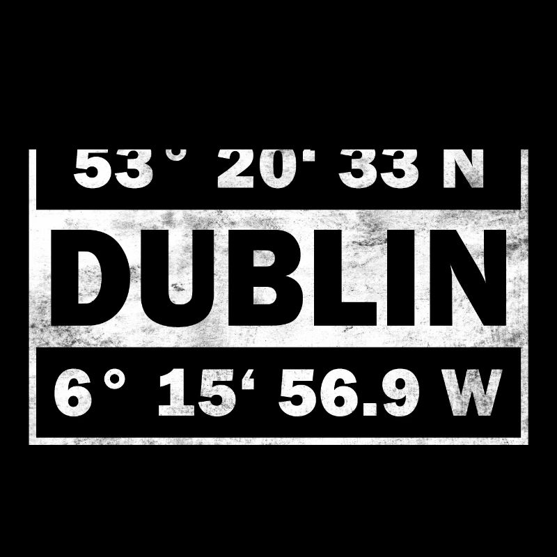 Dublin Coordinates Ireland Dublin