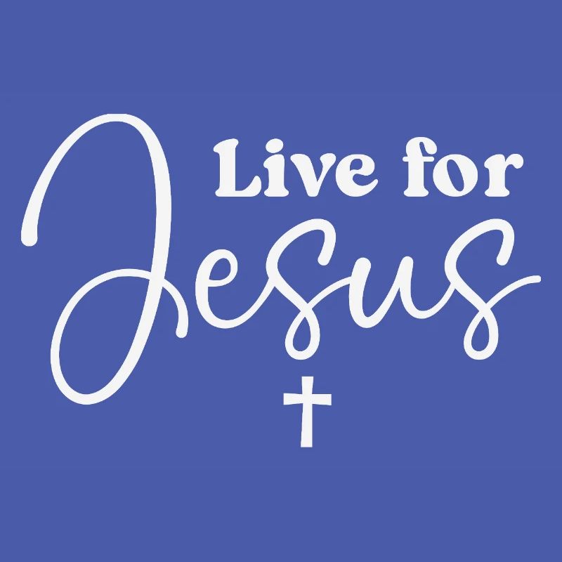 Live for Jesus Script Typografie