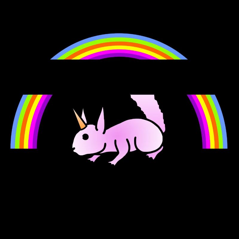 Eichhörnchen Regenbogen - Einhorn war aus