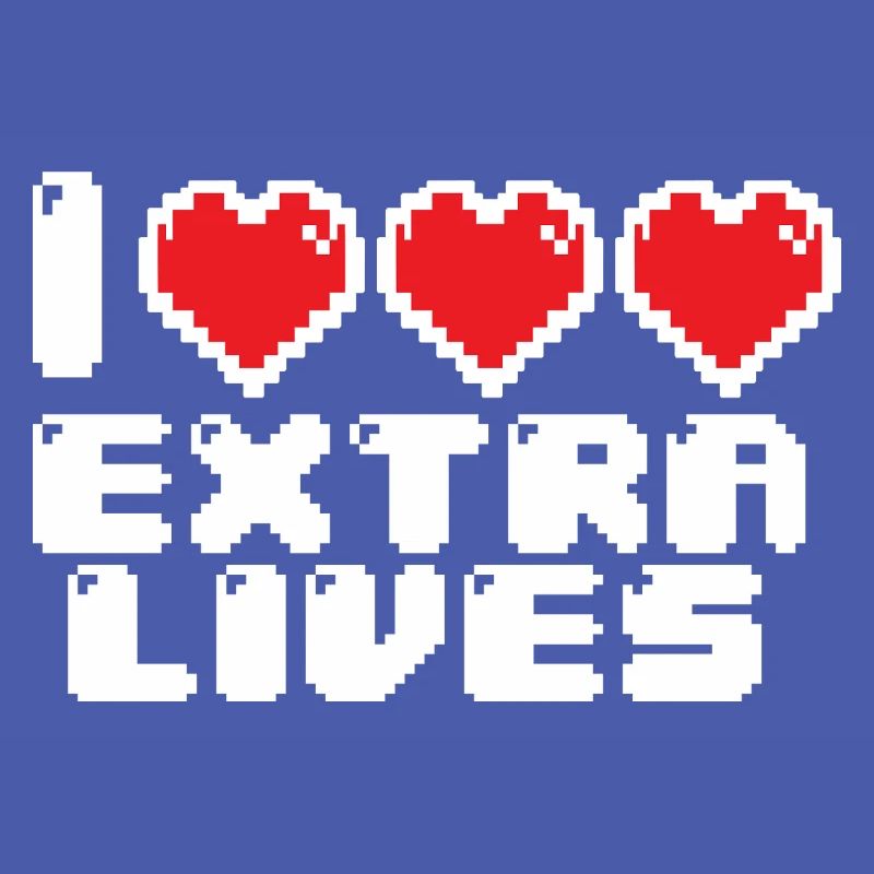 Extremes Pixel-Herz