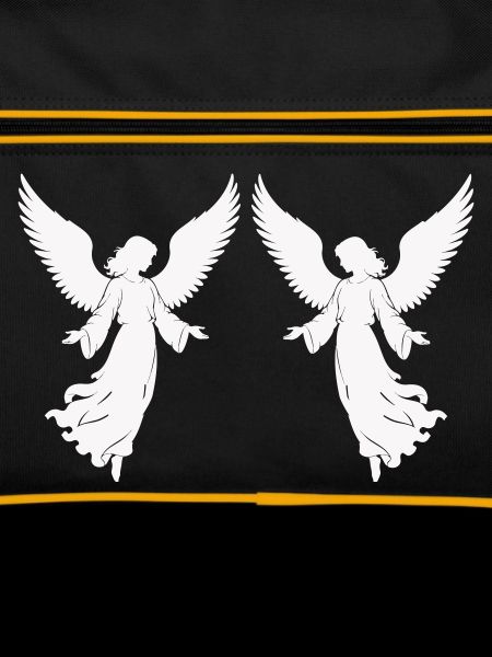 Double Angel Wings Silhouette