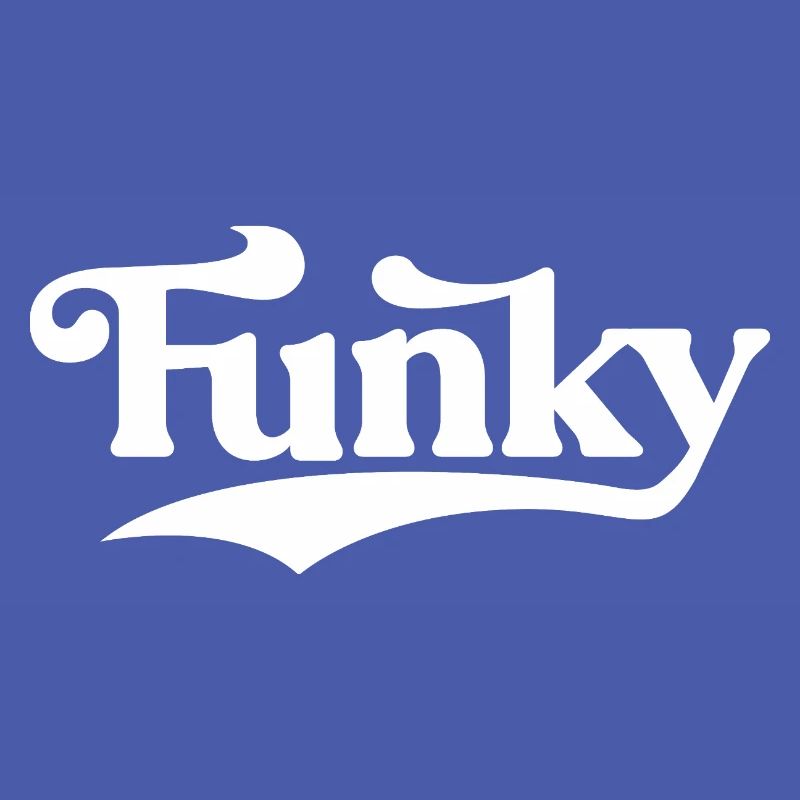 Logo rétro Funky Script
