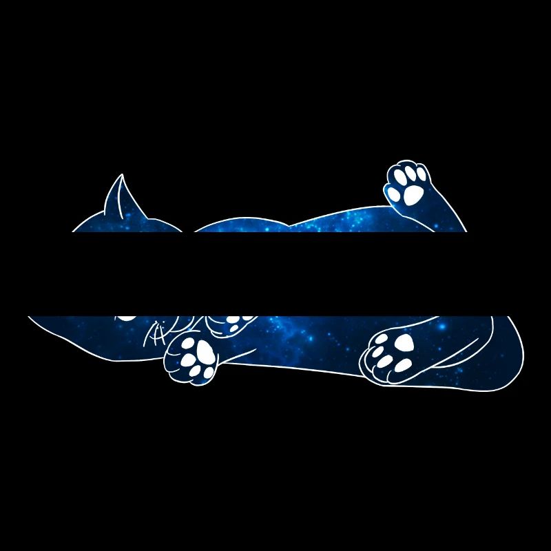 Galaxy Cat [Blue]
