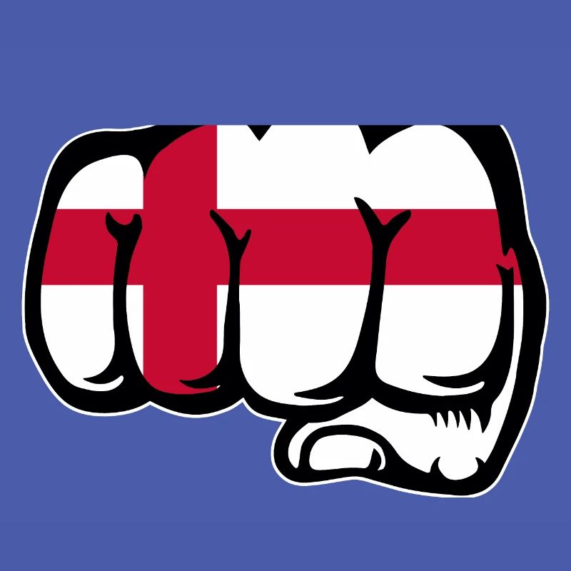 Poing du drapeau de l’Angleterre