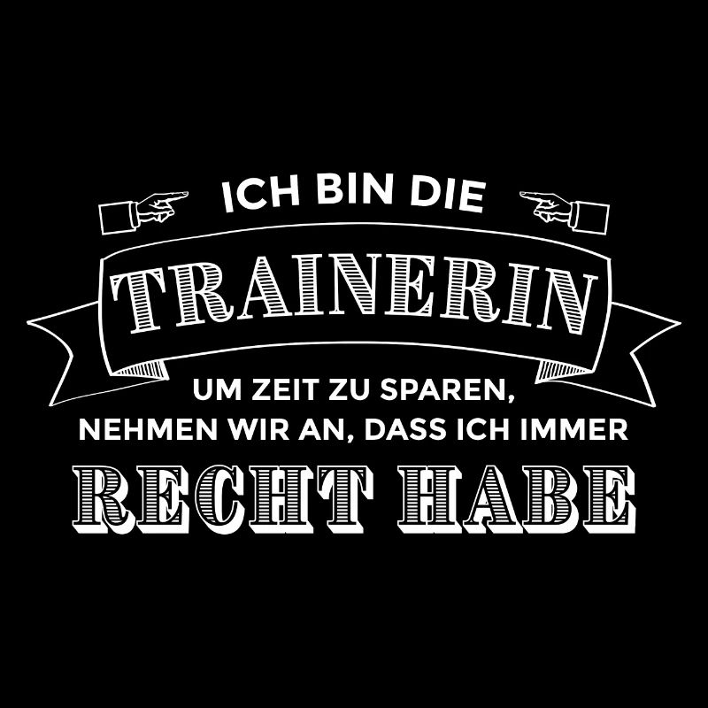 Trainerin Coach Sport Team Training Geschenk