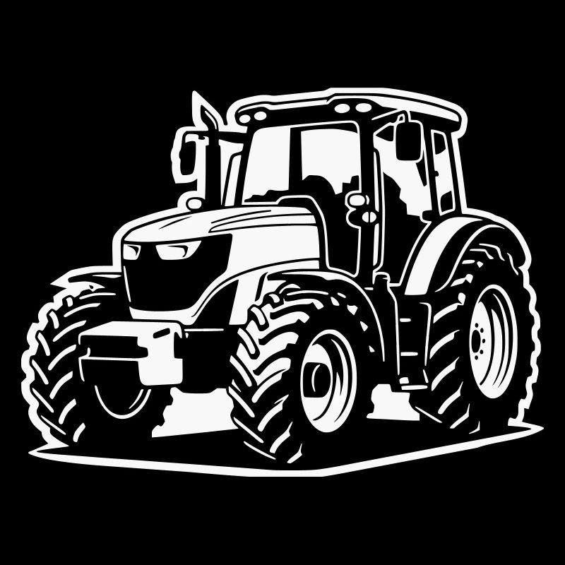 Traktor / Trecker / Schlepper (Differenzbild)