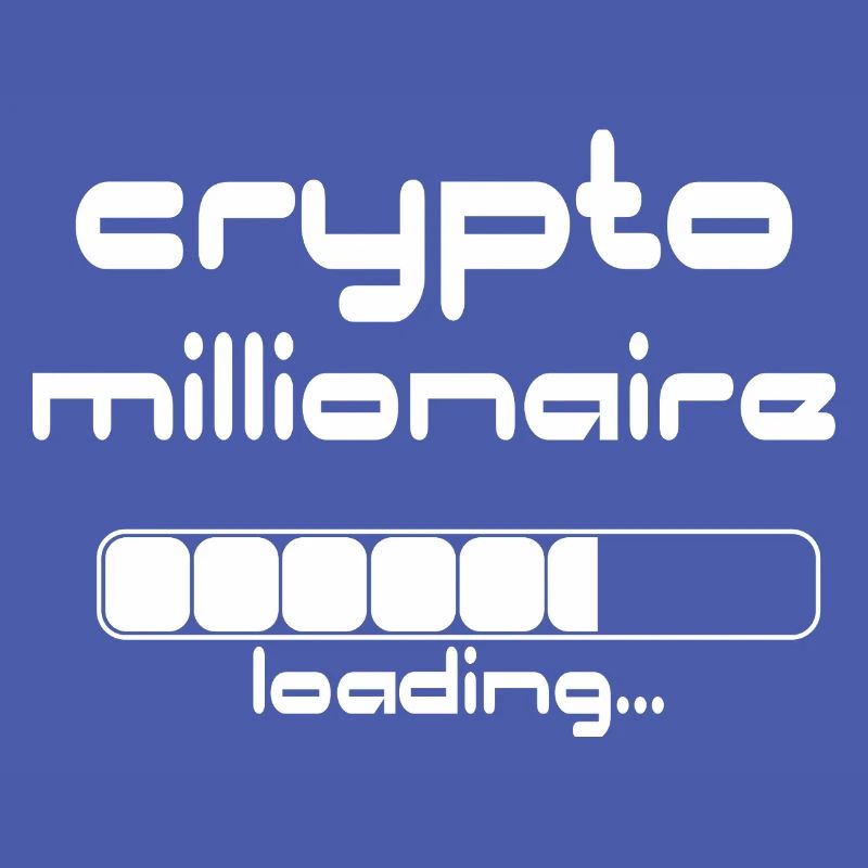 Crypto Millionaire Loading Funny Bitcoin ETH