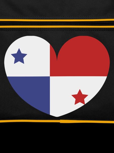 Panama heart flag