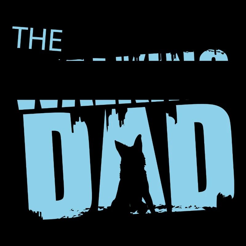 Schäferhund The Walking Dad Gassi Geschenkidee