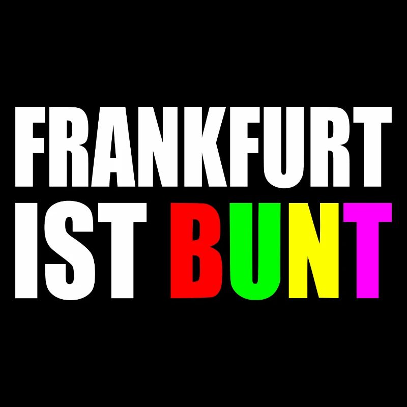 Frankfurt ist bunt