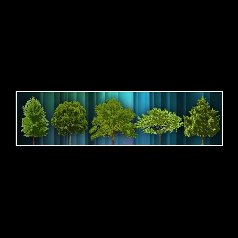 different trees