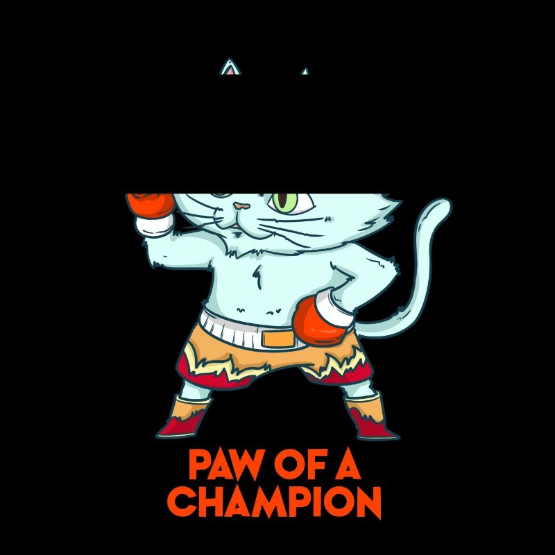 Boxer de gueule de chat