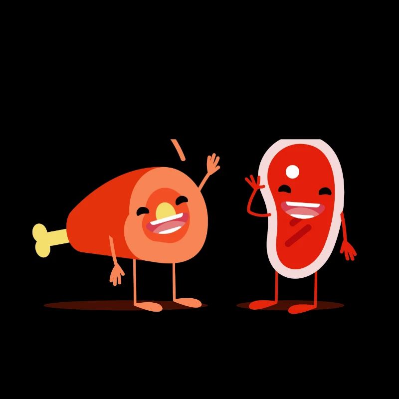 Metzger Fleisch Steak witzig Geschenk Geschenkidee