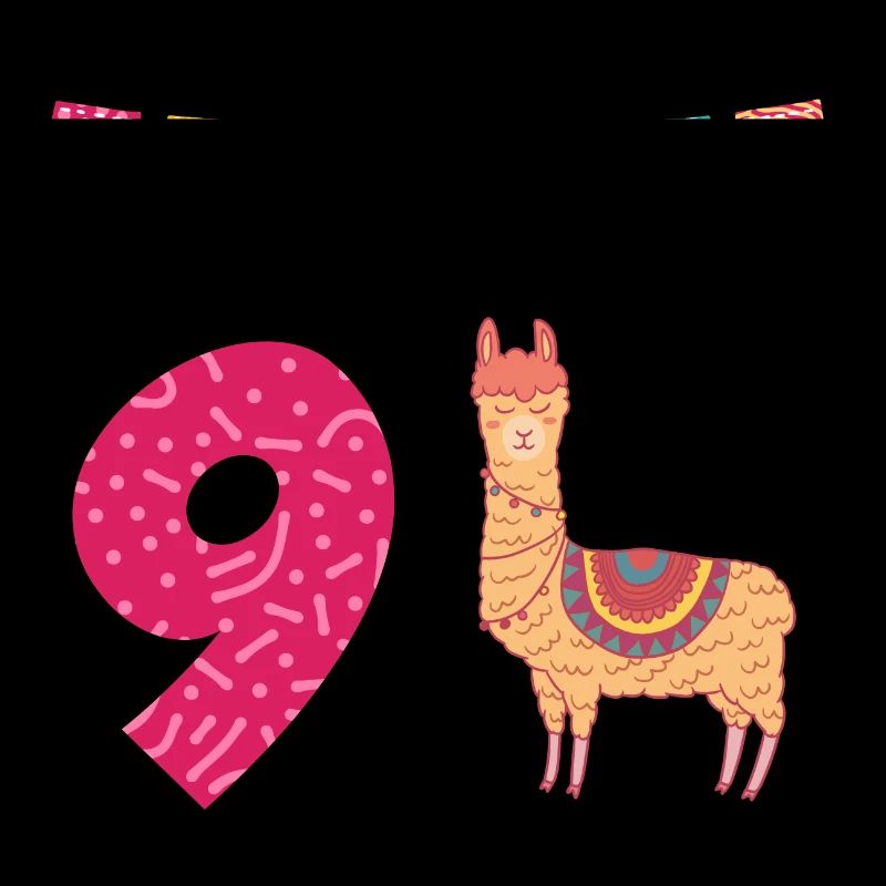 9. Geburtstag Lama Alpaka