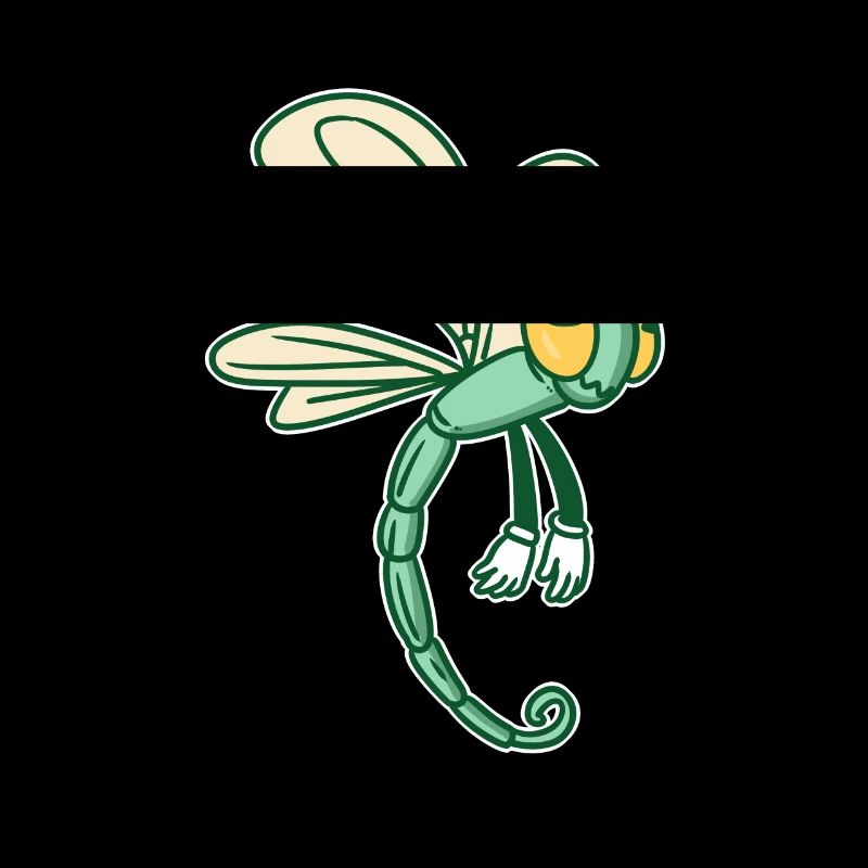 Dragonfly Comic Insect Small Dragonfly Gift