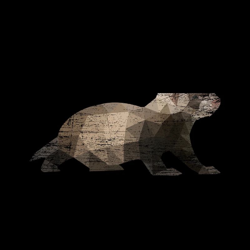 Frettchen Polygon Iltis