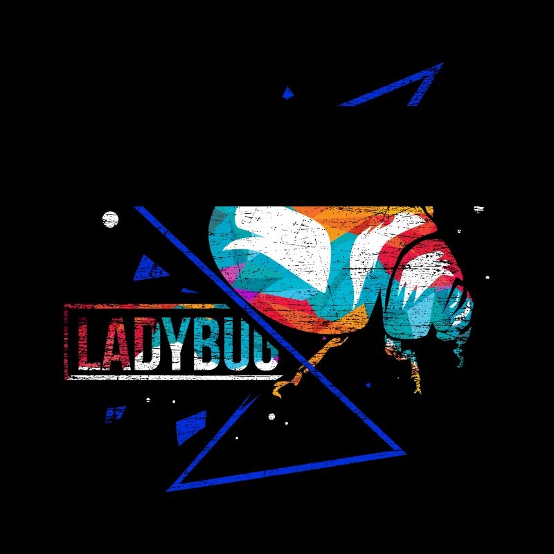 Ladybug polygon gift