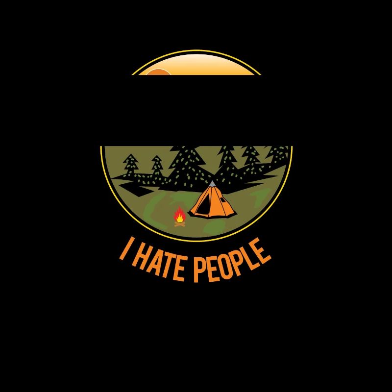 I hate people - I hate people camping