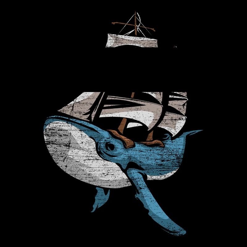 Whale ship shipping sailing ship