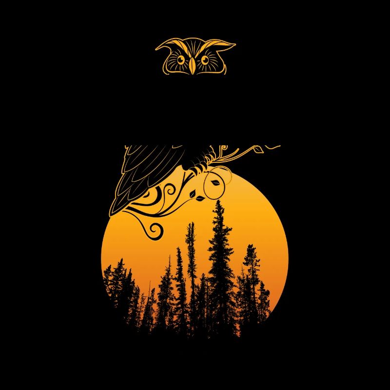 Eule Vogel Nette Geschenkidee