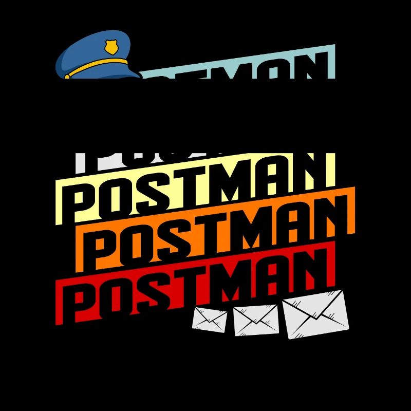Post Postman Post disant lettre Postman Gift