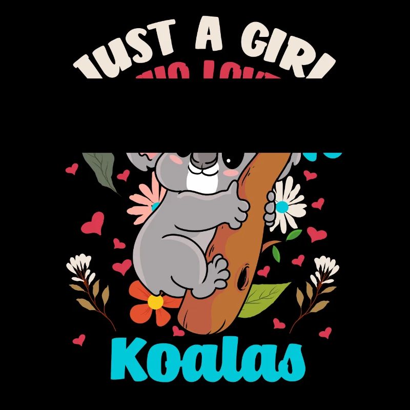 Koala Mädchen Frau Eukalyptus Geschenk Beuteltier