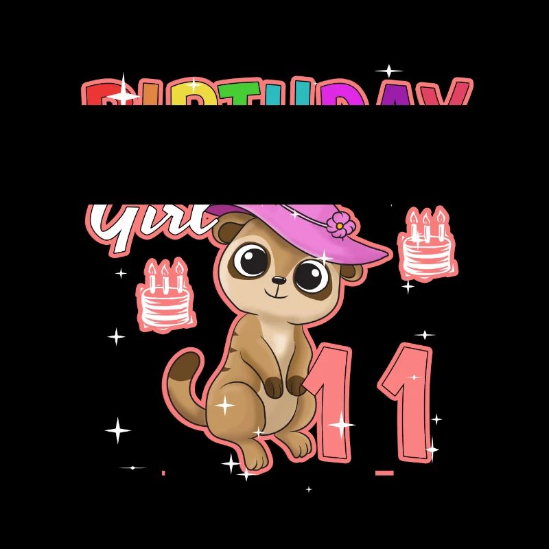 Geburtstagskind 11 Erdmännchen