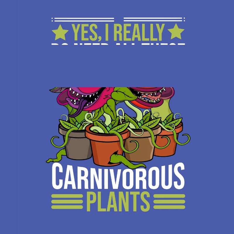 Carnivorous plants Venus flytrap