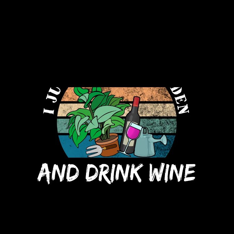 Cadeau de vin de boisson de jardin