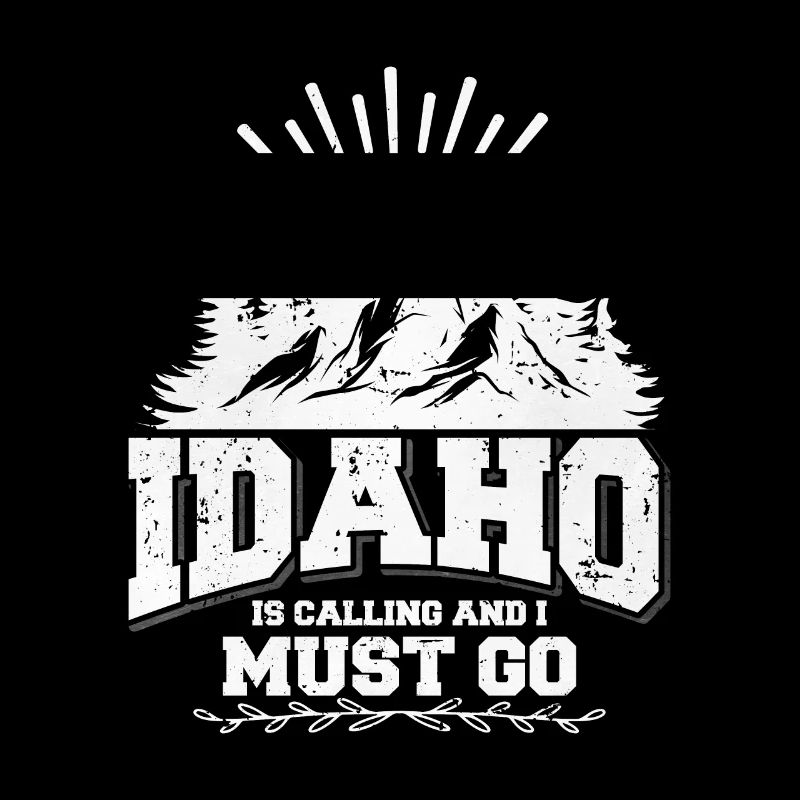 Idaho Berge Weinlese