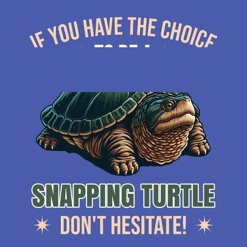 Alligator Snapping Turtle Saying | Funny