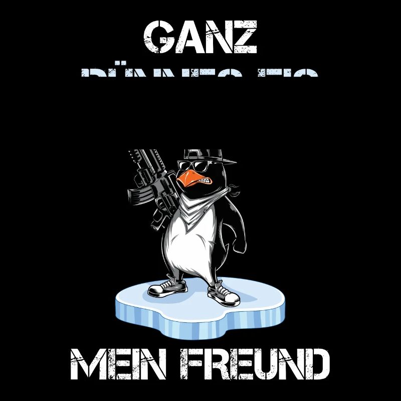 Very thin , my friend. Penguin Tshirt |