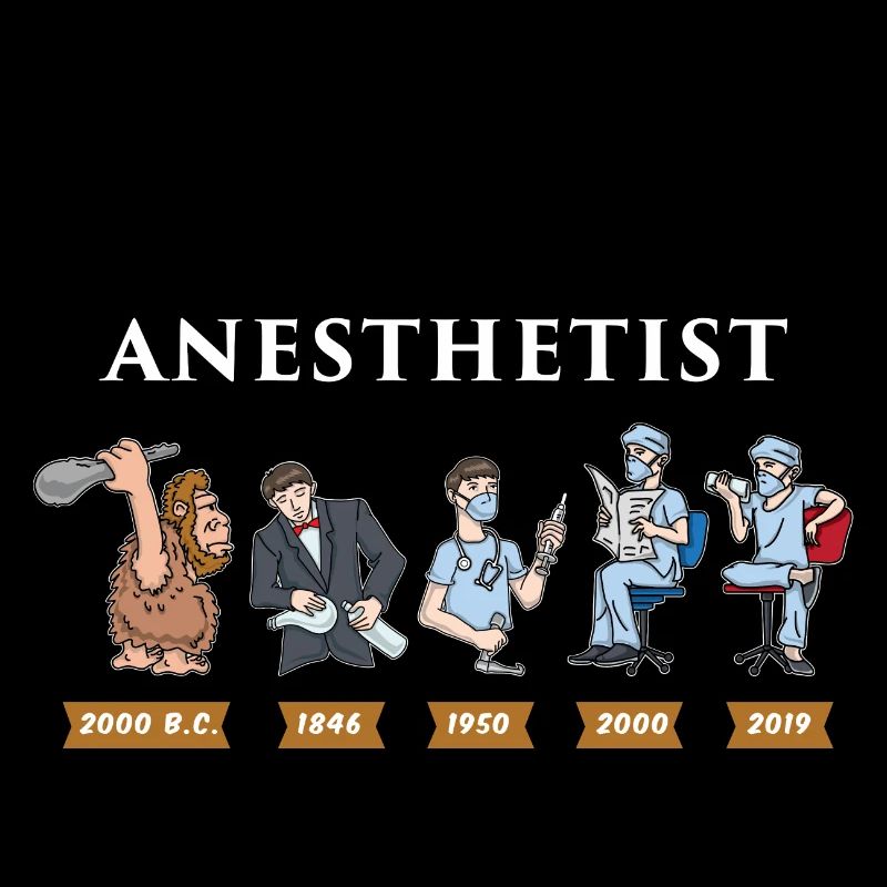 Evolution de l'anesthésiste