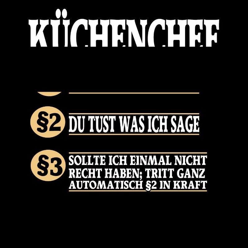 Küchenchef Koch Kochen