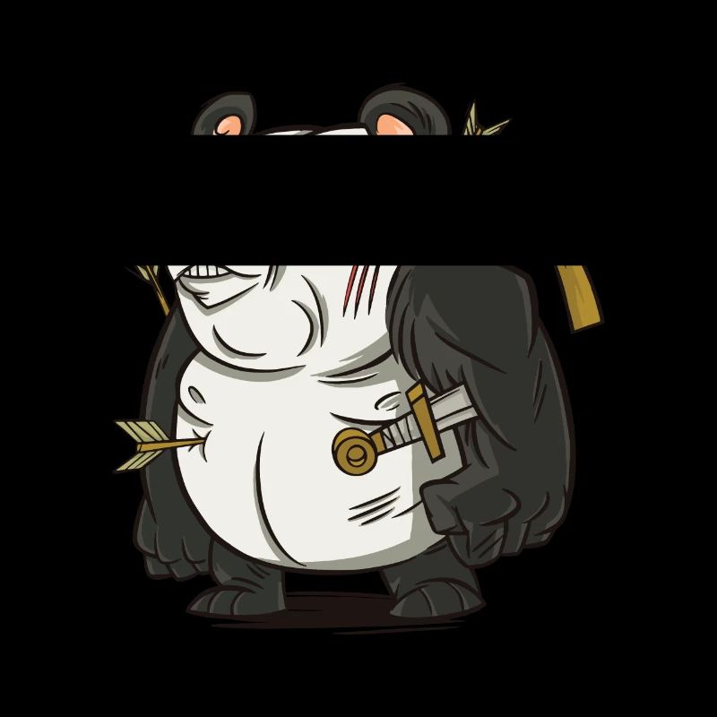 Warrior Panda Fighter Fight