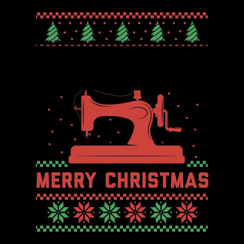 Christmas Graphic Knitting Wool Quilting Stitching