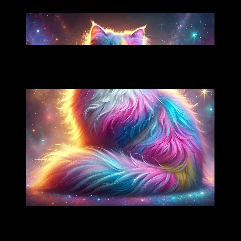 Magic Galaxy Cat in the Universe
