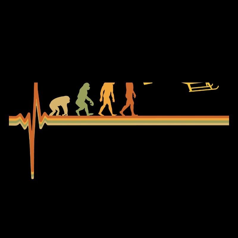 Hubschrauber Pilot EKG Herzschlag Evolution