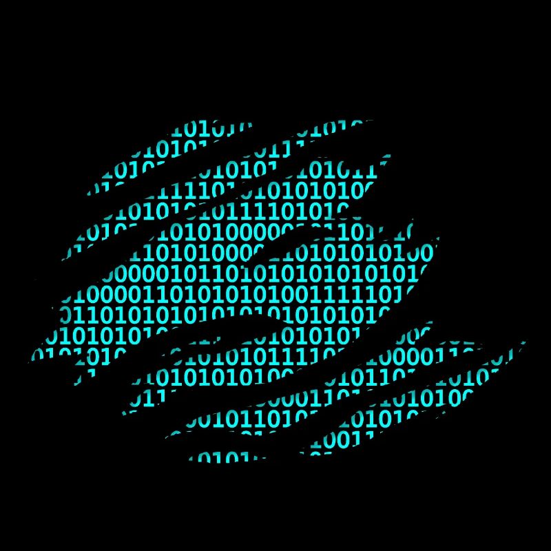 Binary numbers matrix