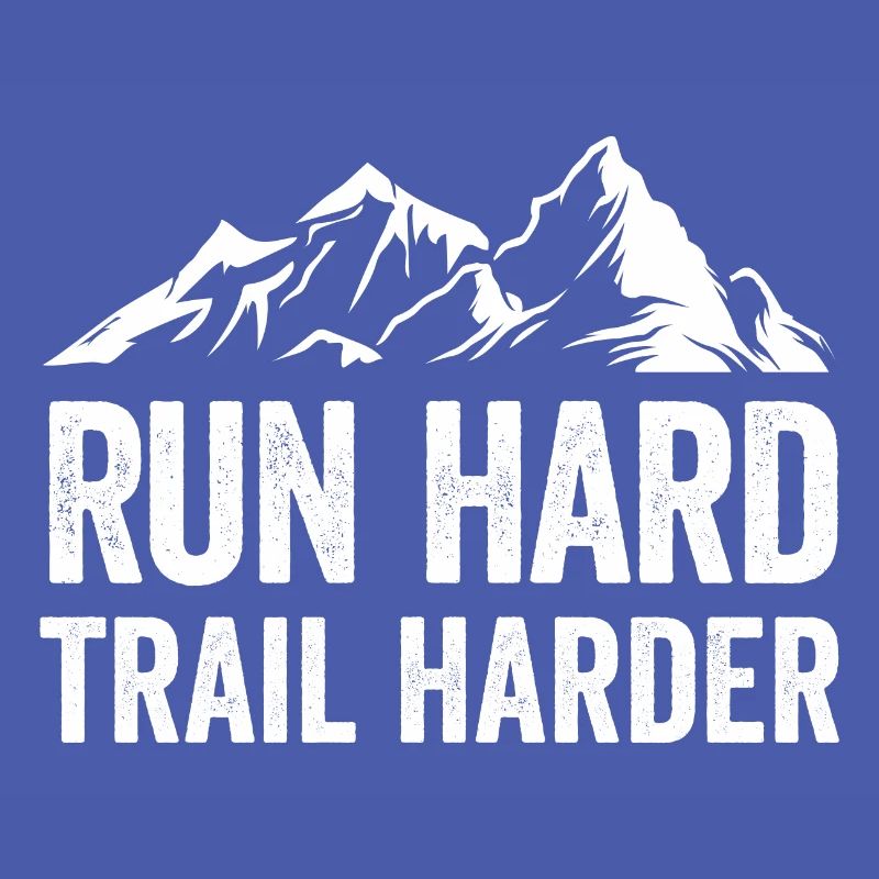 Courez fort. Trail plus difficile
