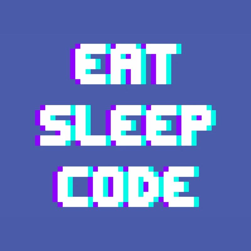 EAT SLEEP CODE Programmierer Coder Motto