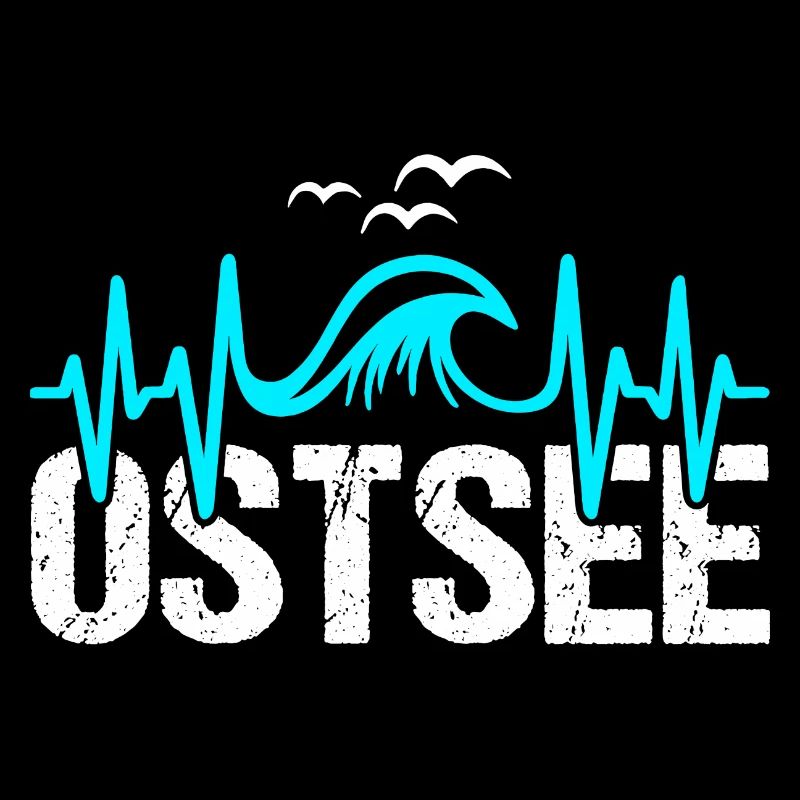 Ostsee Herzschlag Küste Meer Liebe