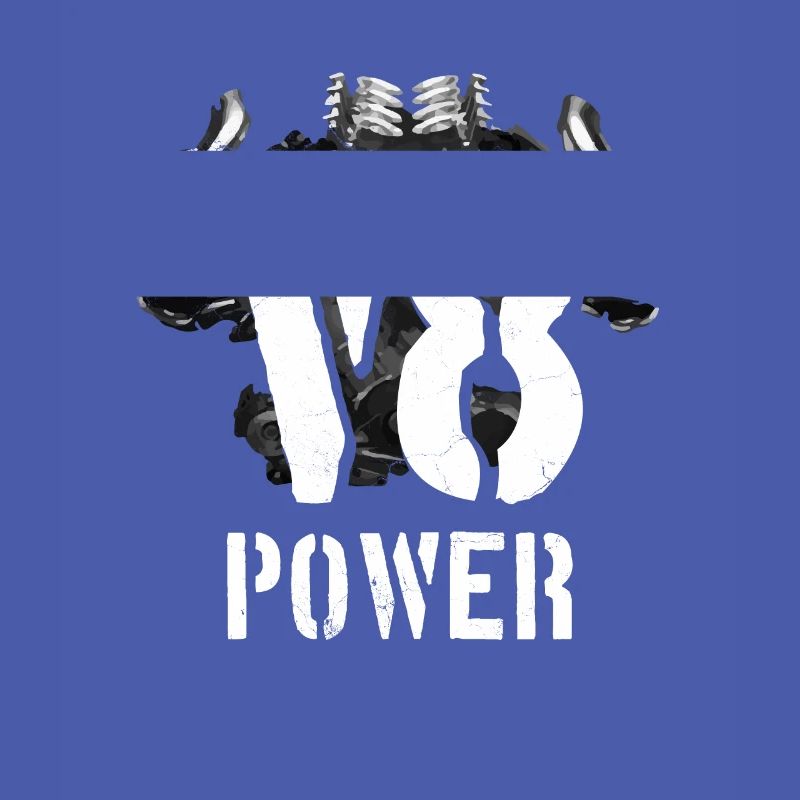 V8 engine engine power