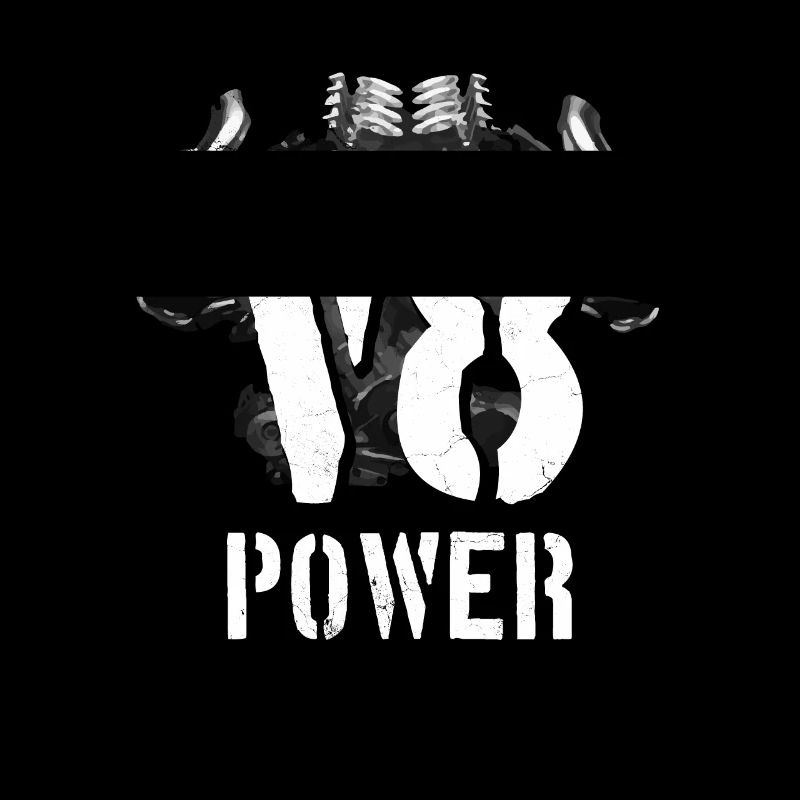 V8 engine engine power