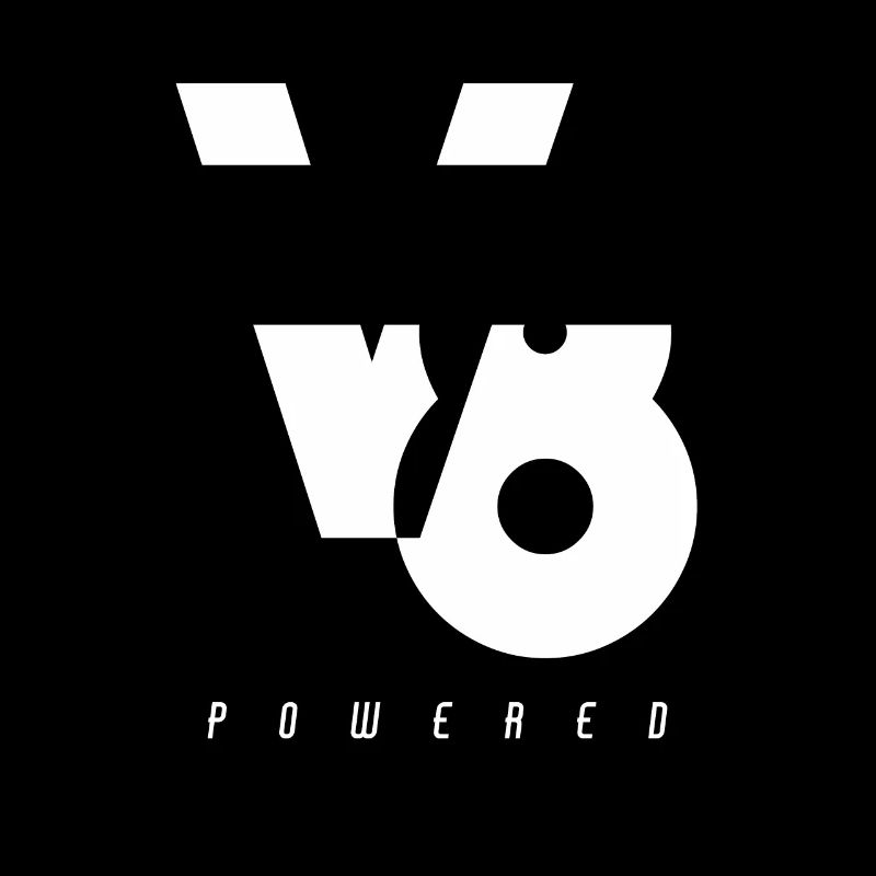 V8 Motor Engine Powered