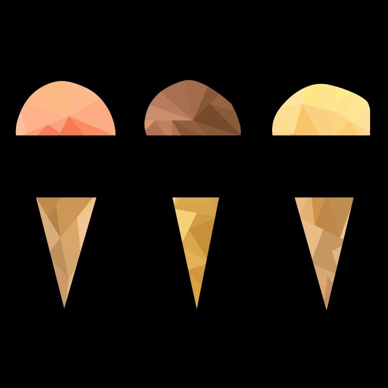 Low Poly Icecream