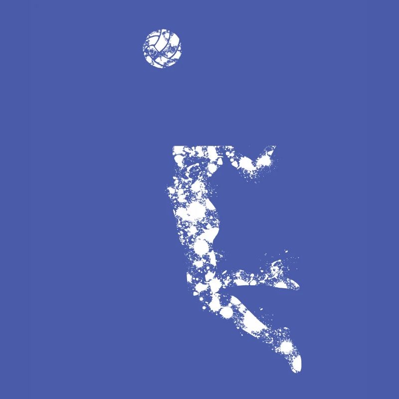 Volleyball Frau oder Mädchen